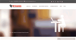 Desktop Screenshot of hrfootprints.com